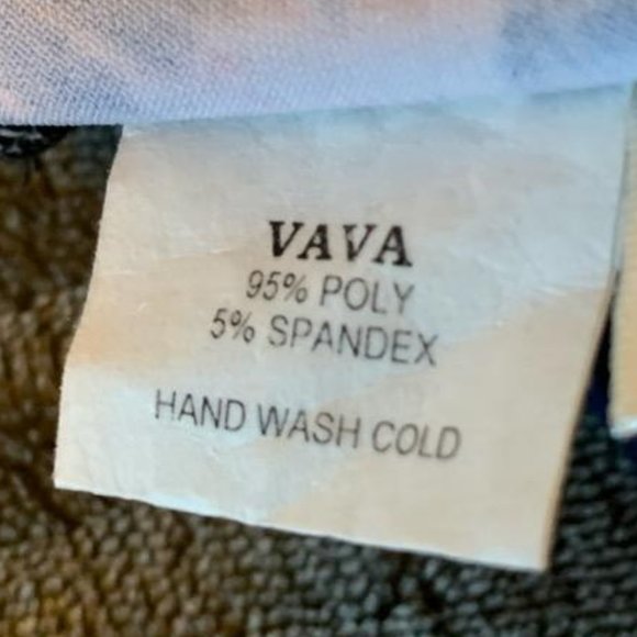 Vava  off the shoulder bell sleeves Blue top - Picture 7 of 7